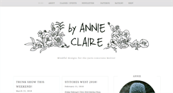 Desktop Screenshot of blog.byannieclaire.com
